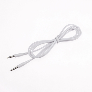 Placcato oro 4 poli 3.5 millimetri <span class=keywords><strong>aux</strong></span> audio cable car stereo <span class=keywords><strong>aux</strong></span> cavo maschio a maschio cavo per la cuffia altoparlante del telefono mobile del computer portatile - Product Image 4