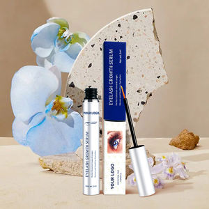 Sérum de croissance des cils QBEKA - Sérum améliorant les cils et les sourcils pour femmes et hommes avec de la biotine, favorise des cils plus fournis et plus longs - Product Image 1