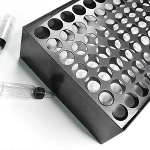 Luckyaba-porte-gobelet d'encre de tatouage en acier inoxydable, 98 trous, accessoire de tatouage, professionnel - Product Image 1