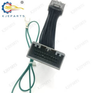 本田车型汽车用20针自动母对公适配器电源电缆聚氯乙烯绝缘接地线束 - Product Image 5