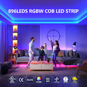 Bande LED COB RGB 24V 896 LED 16W RGBW 24V pour la décoration intérieure, plafond, armoire - Product Image 6
