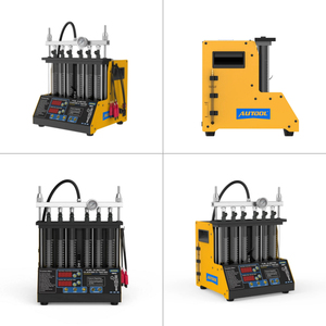 AUTOOL CT200 6-Zylinder Kraftstoffeinspritzungs-<span class=keywords><strong>Tester</strong></span> mit Flüssigkeitsrückführventil & Druckmesser, Sparen Sie 50% Lösungsmittel - Product Image 4