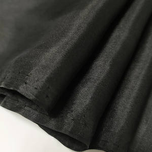 Couleur <span class=keywords><strong>noire</strong></span> 8mm <span class=keywords><strong>soie</strong></span> Habotai 45 "largeur 100% tissu de <span class=keywords><strong>soie</strong></span> de mûrier pour chemises doublure tissu vendre par la cour - Product Image 6