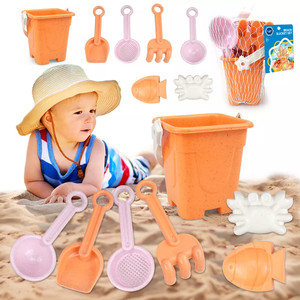 Adorables jouets De plage d'été pour enfants, jouets De plage et De sable, <span class=keywords><strong>mots</strong></span> croisés, ensemble De seau, sac, jouets De plage - Product Image 2