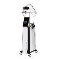 Appareil HydraFacial Portable Aqua Vertical 9-en-1 pour Nettoyage en Profondeur, Dermabrasion et Oxygénation des Pores