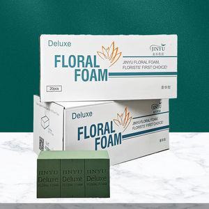Espuma Floral al por Mayor de Fábrica, Arreglos Florales Húmedos, Bloques de Floristería, Ladrillos de Seda, Flores Artificiales, Espuma de Poliestireno Verde - Product Image 4