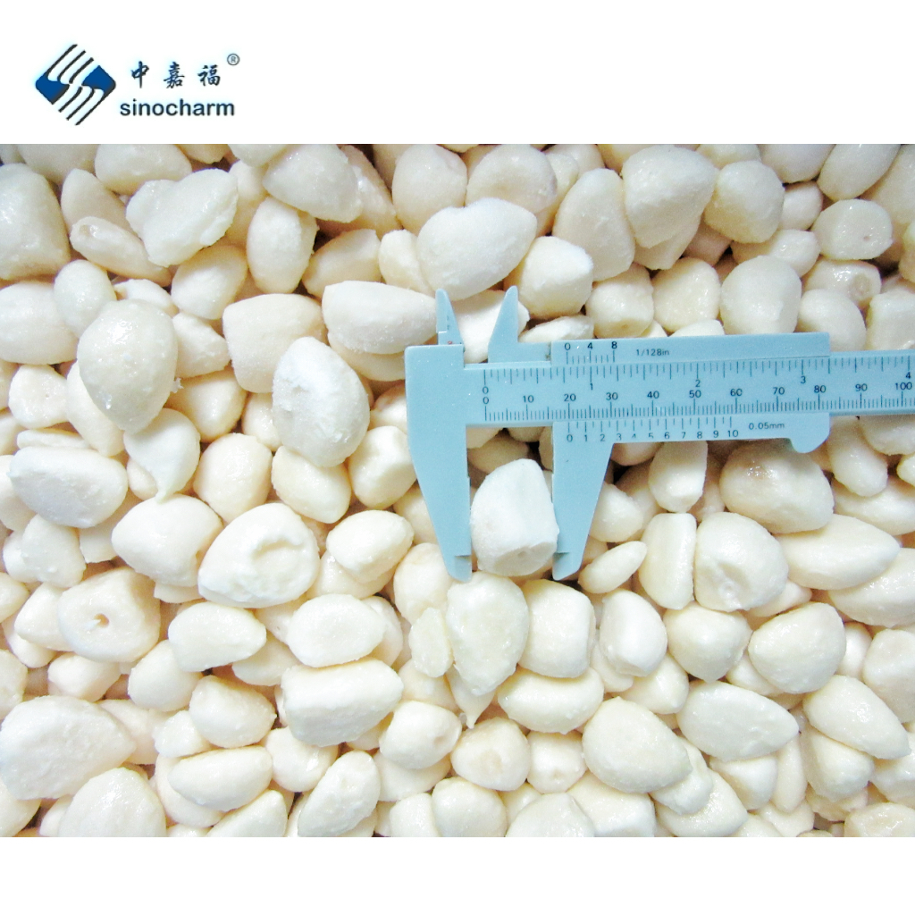 Sinocharm BRC Сертифицированный весь замороженный Очищенный Чеснок IQF