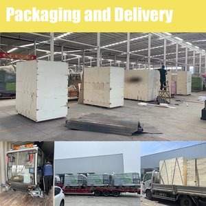 Máy chà sàn công nghiệp điện đa chổi, máy quét đường, pin Lithium 60V 240Ah hiệu suất cao, 2 thùng rác - Product Image 5