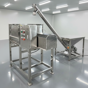 Miscelatore Orizzontale a Nastro in Acciaio Inox <span class=keywords><strong>Saturn</strong></span>, Bestseller per 500kg di Condimenti e Latte in Polvere, Personalizzabile con Riscaldamento ed Essiccazione - Product Image 1