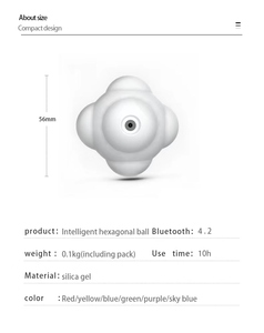 X-Ball, Pelota Inteligente <span class=keywords><strong>de</strong></span> Reacción, Entretenimiento Deportivo, Coordinación Mano-Ojo, Entrenamiento <span class=keywords><strong>de</strong></span> Agilidad, Sensor Digital, Memoria, Velocidad <span class=keywords><strong>de</strong></span> Reacción, TPR - Product Image 6