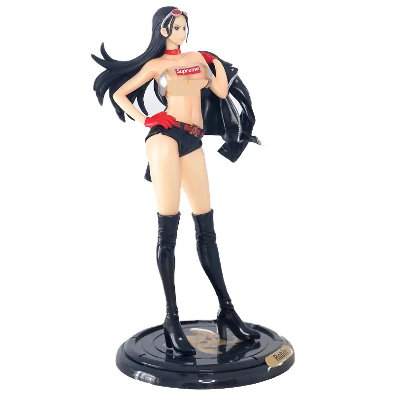 لعبة أنيمي ، قطعة واحدة ، مقاس 33 سنتيمتر, دمية أنيمي من قطعة واحدة ، Nico Robin Beauty Girl statue PVC Action Figure