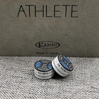 Pointe de billard professionnelle Kamui Athlete 14 mm -- Revêtements en cuir dur et souple pour un maximum de rotation et de puissance