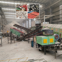 C&D Abfallrecyclinganlage Bauschuttaufbereitungsmaschine Kommunale Festabfall-Sortiermaschine