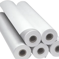 Papier pour traceur CAD antistatique blanc de qualité supérieure pour la production de vêtements