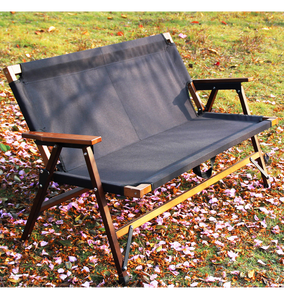 Good Quality Outdoor Leisure Garden Foldable Loveseat <strong>Bench</strong> <strong>Camping</strong> 2 Person Twin Size Folding <strong>Bench</strong> - Product Image 3