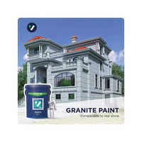 Peinture murale en pierre de granit imperméable à l'eau, revêtement d'usine Vanlei, livraison rapide, acrylique liquide pour application au pistolet