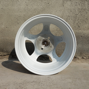 Jiangzao Maßgefertigte Leichtmetallfelgen Schwarz 4-Loch 4*100 15 Zoll PKW-Felgen Räder - Product Image 5