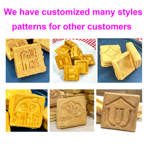 Machine à biscuits avec motif personnalisé gravé par presse CNC, machine à biscuits au beurre et à sable avec CE - Product Image 4