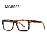 MORESE Monturas de Gafas con Filtro de Luz Azul para Hombre, Modelo 2201, Montura Completa, para Rostro Cuadrado, Entrega Rápida, Venta al por Mayor en Línea