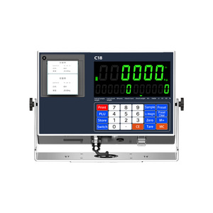 Indicateur de pesage pour camion en acier inoxydable avec imprimante intégrée, précision de 1 g, affichage LED, personnalisation OEM/ODM - Product Image 4