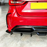 Kit carrosserie RS pour Honda City Hatchback 2020-2025 – Lame avant, séparateur de pare-chocs, becquet de pare-chocs avant – Amélioration extérieure