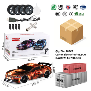 Zhorya Tốc Độ Cao Mô Phỏng <span class=keywords><strong>RC</strong></span> Xe 1:16 4WD Trôi Điều Khiển Từ Xa Đua Xe Ô Tô Với Ánh Sáng Phun - Product Image 6