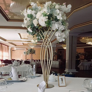 LEDA Wedding Stage Decoration Mermaid Shape Gold <b>Vase</b> for Flower Arrangements - Product Image 6