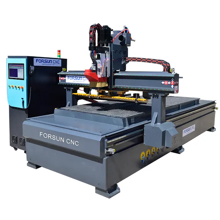 1325 linear atc 8 tools magazine cnc router wood carving machine ATC 9KW Wood CNC Router With Back 8 Tools Linear ATC Price