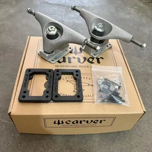 Carver CX4 Surf Skateboard Truck Surf <span class=keywords><strong>Skate</strong></span> Skateboard Longboard Truck Fish Board Long Board Soporte de dirección Soporte de monopatín - Product Image 5
