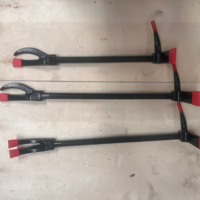 Ensemble d'outils Halligan de sauvetage en acier 42CrMo Heavy -duty Fire Rescue Halligan Pry Bar + Rescue Crowbar Emergency Breaching Equipment