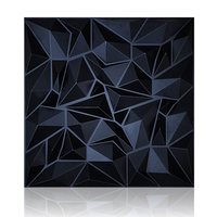 Panneau mural 3D moderne en PVC, étanche, écologique, design diamant, pour usage intérieur/extérieur, décoration de salon, entrepôt, salle de sport