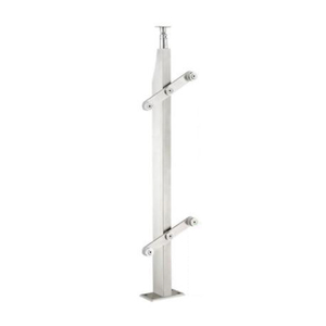 Buen <span class=keywords><strong>Precio</strong></span> <span class=keywords><strong>barandilla</strong></span> de <span class=keywords><strong>acero</strong></span> <span class=keywords><strong>inoxidable</strong></span> Pilar diseño balcón y <span class=keywords><strong>escalera</strong></span> <span class=keywords><strong>barandilla</strong></span> de vidrio de columna - Product Image 3