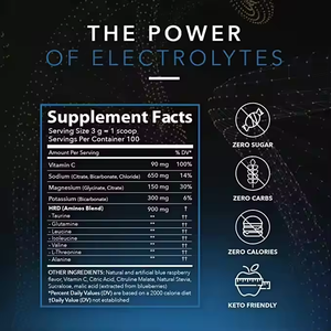 Nhãn Hiệu Riêng Thể Thao Dinh Dưỡng Bổ Sung Hydrat Hóa Bột Không Đường Miễn Phí Điện Vitamin Cho Người Lớn-Không Cho Phụ Nữ Mang Thai - Product Image 5