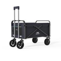 Chariot motorisé pliable et étanche FollowFit X2 FE avec télécommande 100m et conception à quatre roues pour le shopping et les activités de plein air