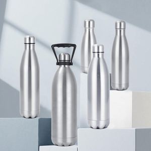 Stainless Steel Water <b>Bottles</b> Leak Proof Vacuum Insulated Water <b>Bottle</b> Thermos <b>Flask</b> Sport Water <b>Bottle</b> - Product Image 3