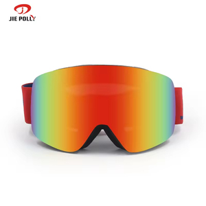 Jiepolly แว่นตาสโนว์บอร์ดแม่เหล็กกันฝ้าโพลาไรซ์สำหรับผู้ชายแว่นตา UV400สโนว์โมบิลแว่นตาว่ายน้ำเล่นสกี - Product Image 3
