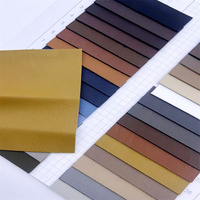 Vente en gros Rexine PU tissu en cuir synthétique végétalien litchi litchi simili cuir pour la décoration intérieure, rembourrage de siège de voiture