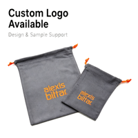 Bestpackaging logo personnalisé microfibre bijoux pochette sac avec logo jewelri sac à cordon bijou emballage cadeau sac