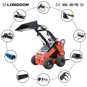 Mini-chargeuse sur pneus la plus vendue, machinerie <span class=keywords><strong>de</strong></span> terrassement, chargeuse sur pneus homologuée CE - Product Image 3
