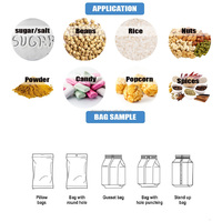 Máquina de envasado de carne de coco, de calidad alimentaria pesador multicabezales, totalmente automático, pulpa de Chip fresco de fruta, Copra, con 10 cabezales