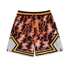 Vente en gros de maillots de basket-ball pour hommes personnalisés, été, séchage rapide, respirants, antibactériens, 100% polyester, tie-dye, imprimés par transfert thermique - Product Image 3