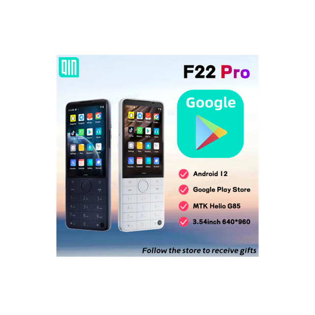 Goo-gle Available Global Version Duoqin F22 Pro Android 12 SmartTouchScreen 4G Mobile Phones Free Shipping F22 Pro Pre Order