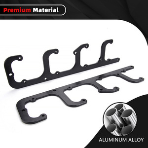 Ls Square Coil <b>Bracket</b> Valve Cover D581 D514A D510C 551654-510C For Lsx Exchange Truck Aluminum Alloy Black And <b>Silver</b> - Product Image 4