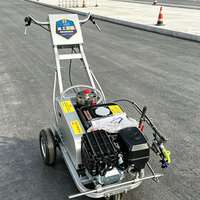 Machine de marquage routier automatique à pulvérisation à froid avec câble de 50 m pour les grands projets routiers