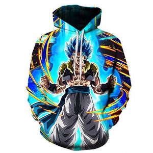 44 styles de sweats à capuche personnalisés Dragon Super Saiyan Goku Frieza Vegeta Cartoon Anime pour hommes et enfants - Product Image 4