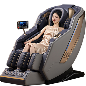 Silla de Masaje Eléctrica de <span class=keywords><strong>Cuerpo</strong></span> <span class=keywords><strong>Completo</strong></span> con Gravedad Cero, Mecanismo 3D, Airbag, Shiatsu, Relajación Profunda, <span class=keywords><strong>Precio</strong></span> al por Mayor - Product Image 2