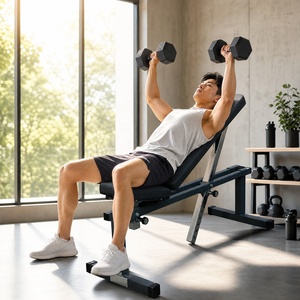 <span class=keywords><strong>Banc</strong></span> <span class=keywords><strong>de</strong></span> <span class=keywords><strong>musculation</strong></span> multi-usage VIGFIT, bancs d'entraînement réglables pour la maison, <span class=keywords><strong>banc</strong></span> <span class=keywords><strong>de</strong></span> <span class=keywords><strong>musculation</strong></span> pliable pour les exercices <span class=keywords><strong>de</strong></span> <span class=keywords><strong>musculation</strong></span>, les sit-ups et la <span class=keywords><strong>musculation</strong></span> - Product Image 5
