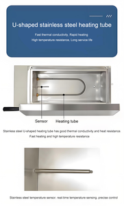 Bain-marie thermostaté électrique de laboratoire en acier inoxydable de haute qualité et grande capacité - Product Image 5