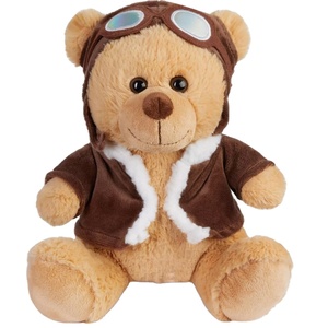 Nuevo oso de peluche supersuave personalizado, León marrón, técnicas lavadas, relleno de algodón PP, ideal para aliviar el estrés - Product Image 1