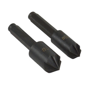 Black Seven Blade Chamfering Tool 10mm 13mm 1/4 Hex Shank Countersink Drill For Woodworking Steel - Product Image 1